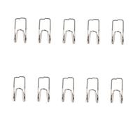 FRCOLOR 10 Piezas Juego De Resortes Para Válvula De Agua De Trompeta Watergate, Accesorios Clave De Drenaje, Resorte Negro De Tamaño Medio Para Reparación y Mantenimiento De Instrumentos De Viento