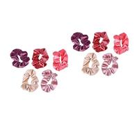 FRCOLOR 10 Piezas lazos para el cabello para niñas diademas de de caballo cintas para el cabello coleteros terciopel gomas de pelo niña tiara gomas para el cabello europeo y americano