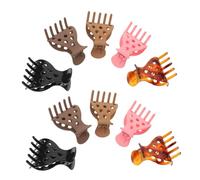 FRCOLOR 10 Piezas Pinzas Cabello De Fresa Pinzas Cabello Lindas Para Mujeres Que Levantan La Raíz Para Peinados De Moño y Soporte Para Rizos