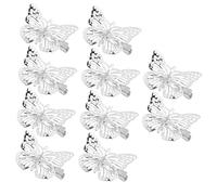 FRCOLOR 10 piezas Pinzas para Pelo de Metalizadas Accesorios para Mujeres y Niñas Horquillas Laterales Brillantes para Fiesta y Uso Diario