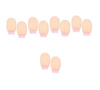 FRCOLOR 10 Piezas Toalla De Barro Guantes De Limpieza Guante De Ducha Reutilizable Guantes De Ducha Guantes Exfoliantes Chica Guante De Fregar Escarchado Seda Limpiando Suministros Rosa