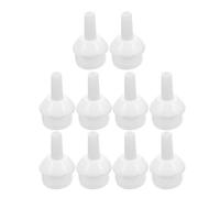 FRCOLOR 10 Piezas Ventosa de Alto Vacío Reemplazo de Boquilla de Succión de Plástico Blanco, Fuerte Succión y Desoldadura Precisa para Reparación de Electrónica, Profesionales
