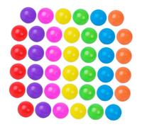 FRCOLOR 100 Balones de Plástico para Piscinas de Bolas Bolas Oceánicas Redondas de Colores Mixtos para Juego de 100 Unidades para Piscinas Parques y Juegos Infantiles