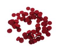 FRCOLOR 100 Piezas Almohadillas de Algodón para de Aceites Esenciales Alta Absorción de para Ambientadores de Coche y Hogar Instalación y Color Vino