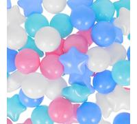 FRCOLOR 100 Piezas Bolas de Plástico para Unidades de de Ocean Ball Colores Pastel para de Infantes y Decoraciones de Bodas Material PE Seguro y de Almacenar