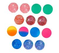 FRCOLOR 100 Piezas Bolas de Rebote Coloridas para Juguetes de Goma para Diversión y Ligera para Grupo