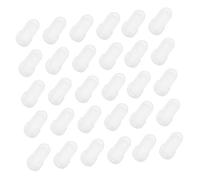 FRCOLOR 100 Piezas Cobertura protectora de pendientes manga de de transparente funda para auricular protector de auricular manga de la del pendiente resina