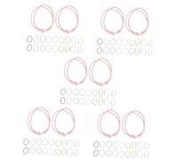 FRCOLOR 100 Piezas conjunto de diadema hair clips hair pin joyas para el cabello para lazos para el cabello accesorios para el cabello bohemio lazos de pelo bohemio caucho