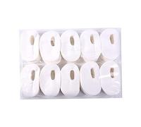 FRCOLOR 1000 Piezas Etiqueta Engomada De La Máscara De Ojo Pañuelos Portavasos Almohadillas Para Los Ojos De Fibra Vegetal Almohadillas Humectantes Para Ojos Fibras Vegetales