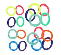 FRCOLOR 100piezas Gomas Pelo De Alta Elasticidad Para Sujetar Coletas Gomas Para Coletero Para Niña Cintas Pelo Para Niñas Cuerda Colores Surtidos