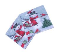 FRCOLOR 100piezas Servilletas De Desechables Diseño De Muñeco De Decoración Navideña Práctica Para Celebraciones
