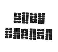 FRCOLOR 10hojas Almohadillas Para Boquilla De Saxofón Parches Protectores De Silicona Transparente Unidades Para Saxofón y Tenor Reducen La Fatiga Dental Desgaste Boquilla