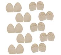 FRCOLOR 10pares Almohadillas Delanteras Ajustables Para Zapatos Rellenos De Punta Para Tacones y Calzado Deportivo Cómodos Insertos Transpirables Para Reducir Talla y Evitar Deslizamientos