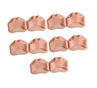 FRCOLOR 10pares Almohadillas para Pies de Silicona de Almohadillas Antidesgaste Antepié Lavables para Metatarsianos para Zapatos de Tacón