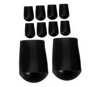 FRCOLOR 10piezas Almohadilla Antideslizante de Goma para Cordal de Violín Punta de Pica para Contrabajo Repuesto Antideslizante para Práctica de Violonchelo