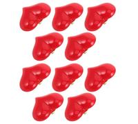 FRCOLOR 10piezas Broches de Corazón para San Valentín Estilo Enamorado para Mujeres y Hombres Decoración para Fiestas Aniversarios y Bodas Accesorios para Bolsos