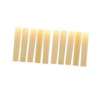 FRCOLOR 10piezas Cañas para Clarinete y Saxofón Unidades Accesorios Prácticos para Músicos Cañas de Clarinete para Instrumentos de Viento para Ensayos y Conciertos