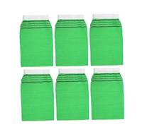 FRCOLOR 10piezas Guantes De Baño Exfoliantes Coreanos Unidades Seda Artificial Gruesos Para Sauna Lavado Corporal