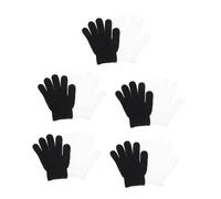 FRCOLOR 10piezas Guantes Exfoliantes De Baño De Mitones Limpiadores De Piel Guantes De Para Exfoliación Accesorios De Cuidado Corporal Colores