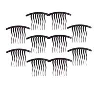 FRCOLOR 10piezas Peines Cabello Ondulado Accesorios para Mujeres Herramienta de Peinado Dientes Anchos para Peinar Velo de Novia Incluye Peines Pequeños de Resina