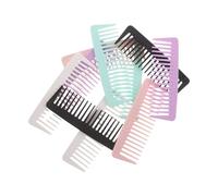 FRCOLOR 10piezas Peines De Dientes Anchos Para Hombre Unidades Peines Desenredantes Para Peluqueros Herramientas De Peinado Para Cabello Rizado Liso y Mojado Herramienta Antiestática Cabel