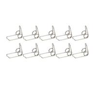 FRCOLOR 10piezas Pequeños Accesorios de Resorte Resorte de Drenaje para Trompeta de Llave Watergate para Instrumento de Trompeta Uso Ensamblaje de Llaves