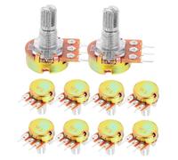 FRCOLOR 10piezas Potenciómetro De Ajuste Para Guitarra Eléctrica Accesorio De Bricolaje Repuesto De Resistencia Variable Para Placas De Pruebas y Ajustes De Volumen De Audio