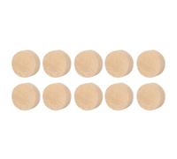 FRCOLOR 10Piezas Tapones de Corcho para Trombón Reemplazo de Almohadillas de Válvula de Drenaje Accesorios Duraderos y Prácticos para Instrumentos de Viento