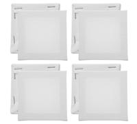 FRCOLOR 12 Marcos de Lienzo de Algodón para Pintura al Óleo, Mini Tableros Cuadrados 7x7 Cm, Portátiles y Prácticos para Artistas y Manualidades de Pintura Creativa