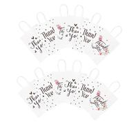 FRCOLOR 12 Piezas Bolsas De Agradecimiento Con Asas Para Bodas Estilo Unidades Bolsas De Papel Para Regalos Recuerdos De Fiesta De Papel Duradero