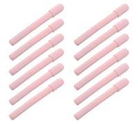 FRCOLOR 12 Piezas Brow Pencil Extender con Cepillo Integrado Soporte para Lápices de Cejas Herramienta de Maquillaje Precisa y Fácil de Limpiar Compatible con Múltiples