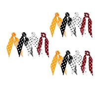 FRCOLOR 12 Piezas cintas para el cabello gomas para el cabello para el pelo con lazo goma elástica simple larga Liga para el cabello cuerda pelo Perder anillo pelo