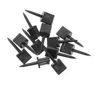 FRCOLOR 12 Piezas Clavos para Tiro Arco de Abs Negro Multifuncionales Función de Grabación de Posición para Uso en Exteriores y Competición