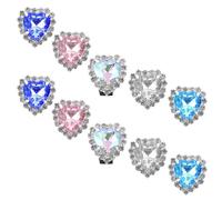 FRCOLOR 12 piezas Clips Decorativos para Cordones con Diseño de y Piedras de Imitación Accesorios Desmontables para Zapatos Casuales DIY Vintage y Elegante Color Aleatorio Color Aleatorio