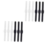 FRCOLOR 12 Piezas colgador de máscara ganchos para sujetar las orejas hebilla Protectores de orejas para Ganchos ajustables para gancho para colgar máscaras