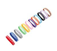 FRCOLOR 12 Piezas Collar para Mascotas Recién Nacido Bandas De Identificación De Mascotas Ropa Masculina Rosa Pata Cachorro Champú Seco Perro Gato Collares De Parto para Mujeres