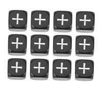 FRCOLOR 12 Piezas Dados de Cálculo Matemático para Juguete Educativo para Matemáticas Dados de Aritméticos Resistente para Clase y Fiestas