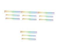 FRCOLOR 12 piezas de corte de pelo con peine arco iris peine de peluquería accesorios peine para cabello rizado hombre peine peine de peluquería peine para el salón de viaje principal cepillo