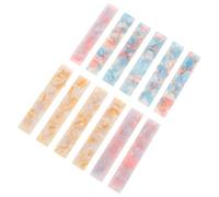 FRCOLOR 12 Piezas Horquilla Recta Retro para Mujer Pasadores de Diseño de Ala y Textura de Mármol Accesorios Cabello Vintage para Fiesta y Uso Diario