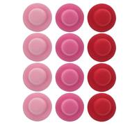 FRCOLOR 12 Piezas Mini Pinzas Pelo Forma de Sombrero de Copa Pasadores Pequeños para Sombreros Decoración de Fiestas Disco y Disfraces de Muñecas Accesorios para Juguete