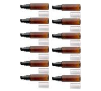 FRCOLOR 12 Piezas Para Ducha De Base Spray De Limpieza De Dispensadores De Ámbar Atomizadores Emulsión Artículos De Tocador Champú De Gel Para Exteriores Tarro De Prensa Para
