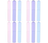 FRCOLOR 12 Piezas Pincel de Labios Pincel de Maquillaje Pincel de Maquillaje Pincel Corrector de Silicona Pincel de Maquillaje de Labios Aplicador portátil Difuminador Miss Gel de sílice