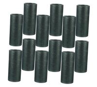 FRCOLOR 12 Piezas Unidades Tubos Kraft con Tapa Cilindros Redondos Envases para Aceite Esencial y Té Caja de Embalaje Color Verde Oscuro