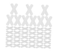 FRCOLOR 120 Tiras Bucales No Tejidas para Dormir y Prevenir Respiración Boca Diseño en X y L para Bebés y Adultos