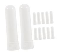 FRCOLOR 12piezas Inhaladores Nasales Barra para Aromaterapia Tubos de Fragancia de Aceites Esenciales Uso Spa o Hogar