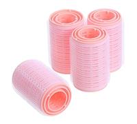 FRCOLOR 12piezas Rizadores De Pelo Autoadherentes Rizadores De Peluquería Color Rosa Para Crear Rizos De Pelo Casa