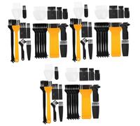 FRCOLOR 144 Piezas cepillo de afeitar coffee grinder moinho café esmeliradora ventiladors cepillo portátil limpiador de cortapelos cepillo de limpieza de afeitar cepillo multiusos páginas