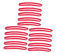 FRCOLOR 15 Piezas Diadema Deportiva Elástica Cintas Para El Cabello Deportivas Diademas Deportivas Diademas De Moda Elásticas Para Correr Diadema Atlética Corriendo Rojo