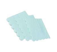FRCOLOR 16 Piezas Servilletas de Festoneadas de Verde Menta Servilletas Decorativas para Fiestas Bodas y Ocasiones Especiales Absorbentes y Amigables