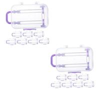 FRCOLOR 16 Uds Caja De Carrito Caja De Dulces De Boda Cajas De Favor Mini Equipaje Suministros De Boda Cajas De Pastelería Decoraciones De Despedida De Soltera Mini Para